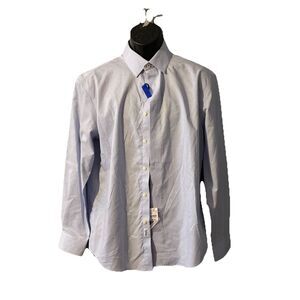 Edgar’s Men's Non-Iron Button-Down‎ Shirt Large